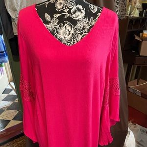 Feelib Size 22/24 Women’s Fuchsia Lined Dress